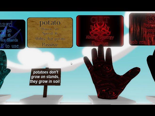 КАК ПОЛУЧИТЬ ПЕРЧАТКИ CULT И potato / Slap Battles