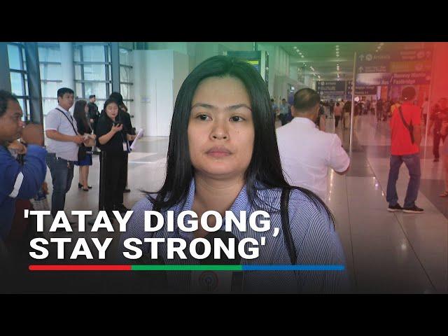 Duterte supporters gather at NAIA amid Ex-President's arrest | ABS CBN News