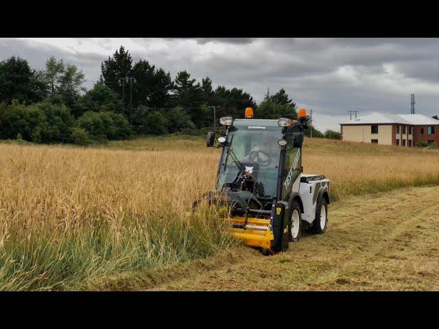 Multihog CX w/ heavy duty flail mower, and reversing fan