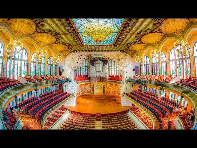 A Walking Tour of The Palau de la Música Catalana, Barcelona