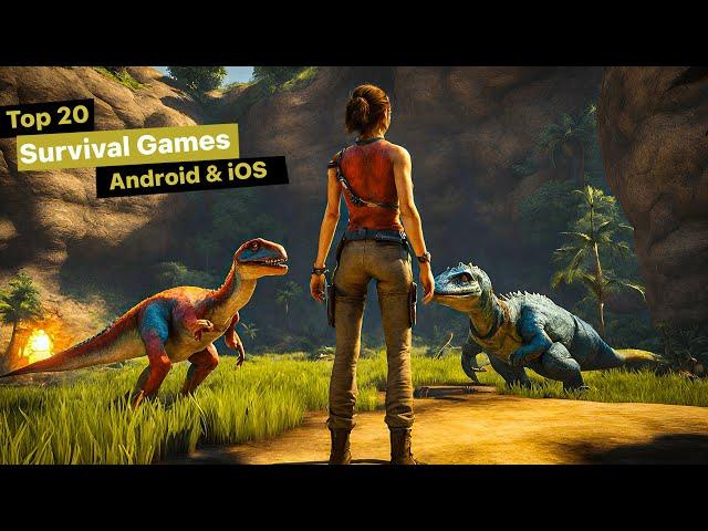 Top 20 Best SURVIVAL Games for ANDROID & IOS | Best Survival Games for Mobile (2024)