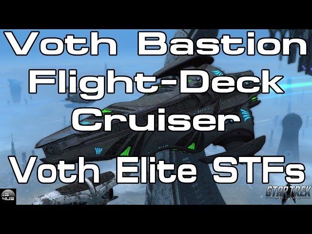 STO - Voth Bastion Flight-Deck Cruiser - Voth Elite STFs