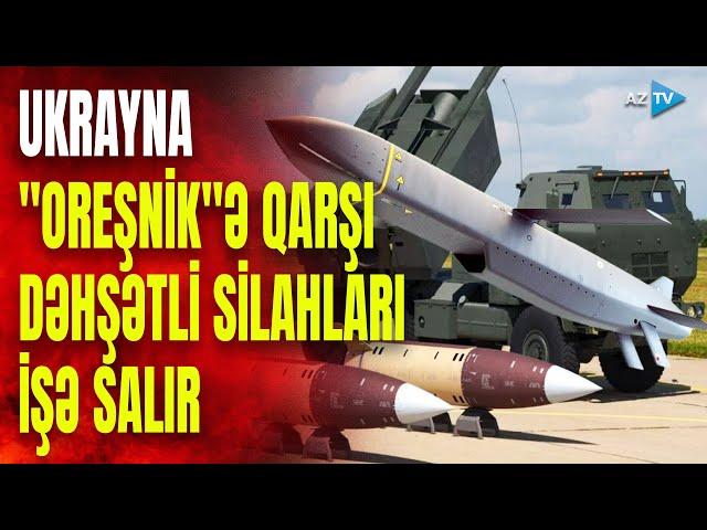 Ukrayna Rusiyanın 50 tonluq raketinə qarşı "Kölgə" silahını işə salır - GƏRGİN ANLAR