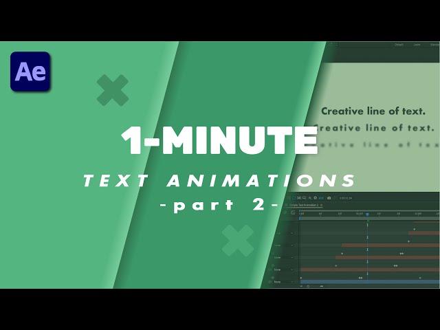 EASY After Effects Text Animation Tutorial: Tracking, Blur, & Scale Text Reveal | Motion Graphics