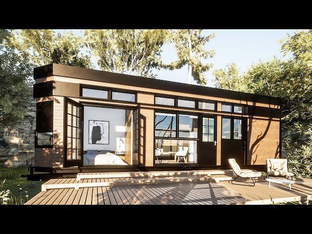 THE MOST BEAUTIFUL FLOOR PLAN TINY HOUSE THE MANHATTAN BY ECLIPSE TINY HOMES