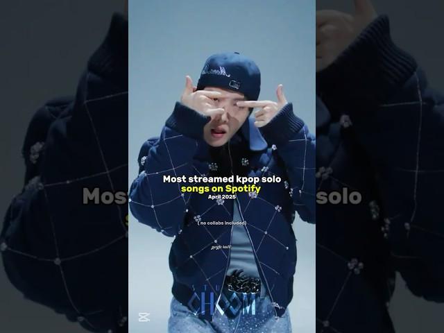 Most streamed kpop Soloist (solo) songs on Spotify!#bts#btsarmy#jimin#jungkook#v#jin#jennie#lisa