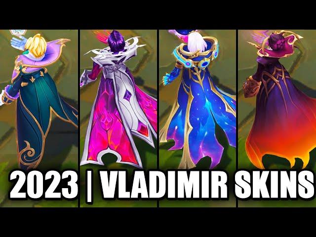 ALL VLADIMIR SKINS SPOTLIGHT 2023 | League of Legends