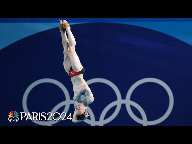 China goes gold-silver as Xie Siyi stands tall again on 3m springboard | Paris Olympics | NBC Sports