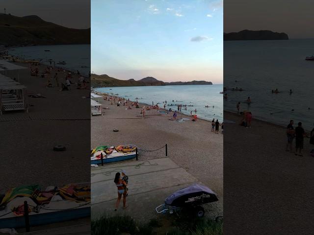 КОКТЕБЕЛЬ 10 Августа 2024 #каляныч #крым #крымский #море #крымскийкаляныч #пляжный #отдых