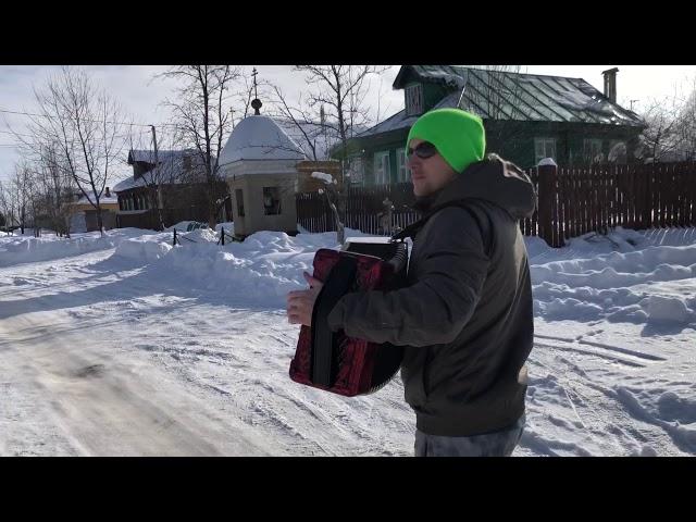 Ой занялась рябина зорькой алой Гармонь