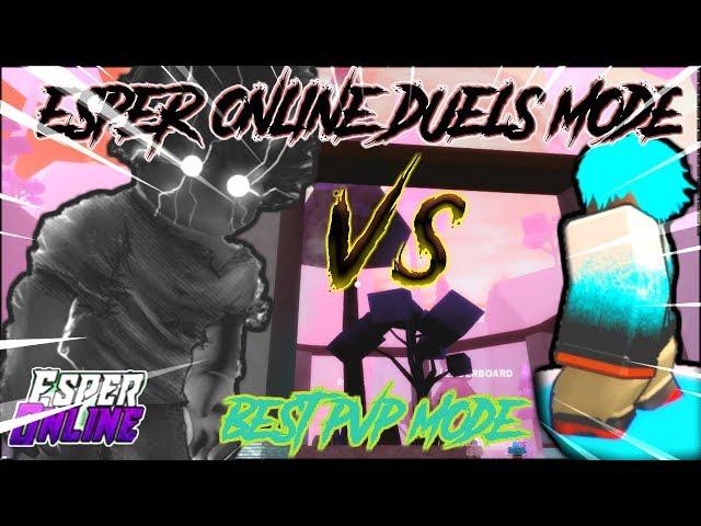 First Time Dueling| Roblox Esper Online Duels|BlaZackk