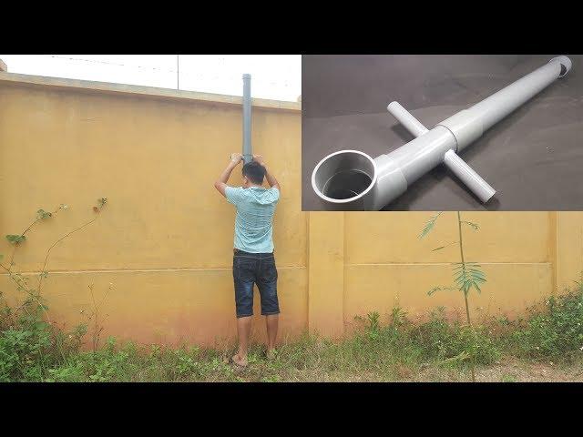 How to make a Periscope using PVC Pipe - Simple Submarine Binoculars