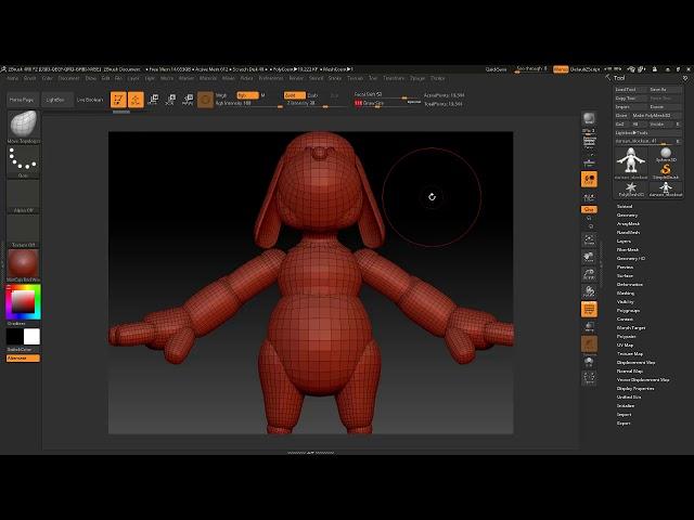 Character Blockout ZBrush