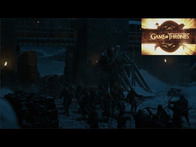 Одичалые против сира Алисера | Game of Thrones 6x02