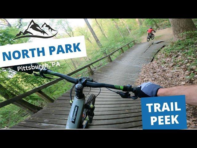 Pittsburgh MTB:  North Park - Dr. J, Hemlock, and Jumpline Trail Peek