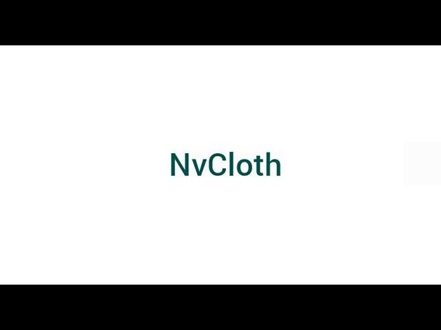 UE4 NvCloth properties explanation