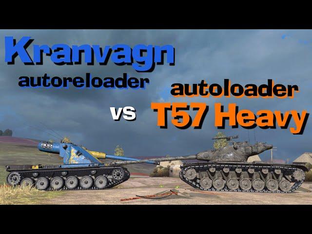 WOT Blitz Face Off || Kranvagn vs T57 Heavy