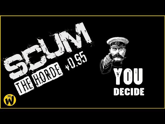 SCUM 0.95 - Our Fate Is In Your Hands! - Community Livestream