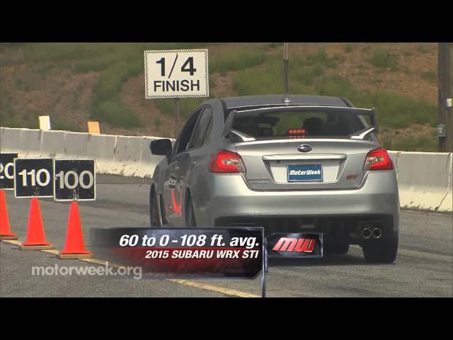 MotorWeek | Road Test: 2015 Subaru WRX STI