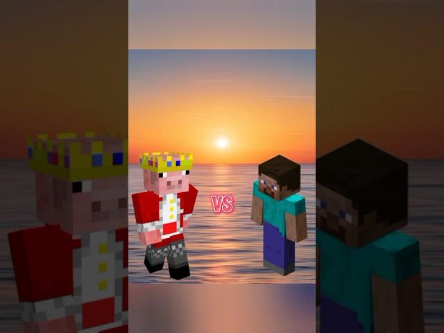 TechnoBlade Vs Minecraft Entities and Steve #viral #minecraft #technoblade #steve #shorts #subscribe