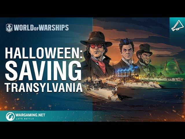 World of Warships - Halloween Event Part I: Save Transylvania!