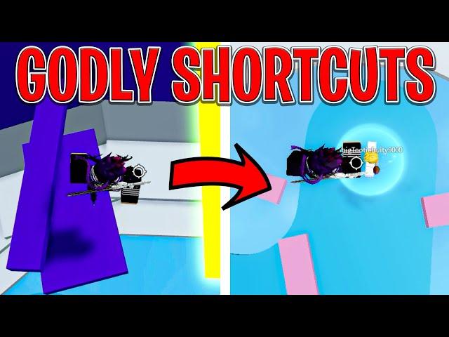 Insane Godly Shortcuts!  Tower of hell *NEW GODLY SHORTCUTS*