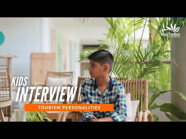 Maulik Interviews Micheline | Kids Interview Tourism Pioneers | The Seychelles Islands