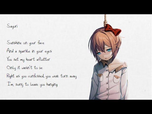 Sayo-Nara {Sayori's death theme} (Doki Doki literature club plus)