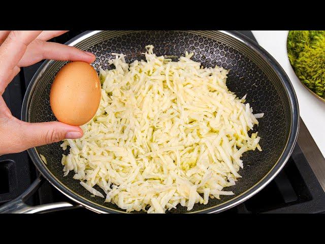 I can't stop making it for breakfast! Quick recipe with 1 potato and 1 egg!