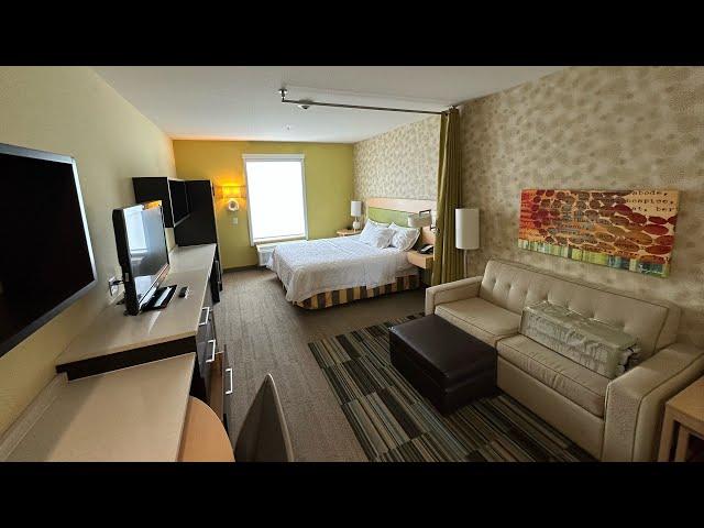 Home2 Suites by Hilton Huntsville room walkthrough 