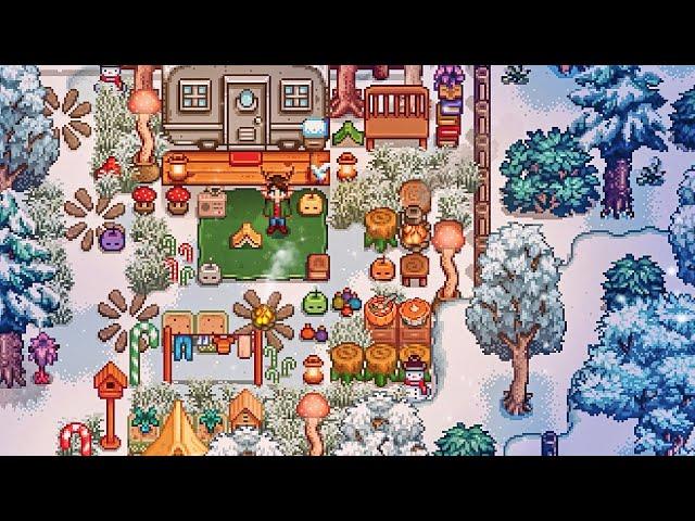 Winter Nintendo Music ️ Cozy Nintendo With Winter Snowfall For A Relaxing Day