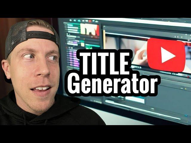 Free AI YouTube Video Title Generator Tool