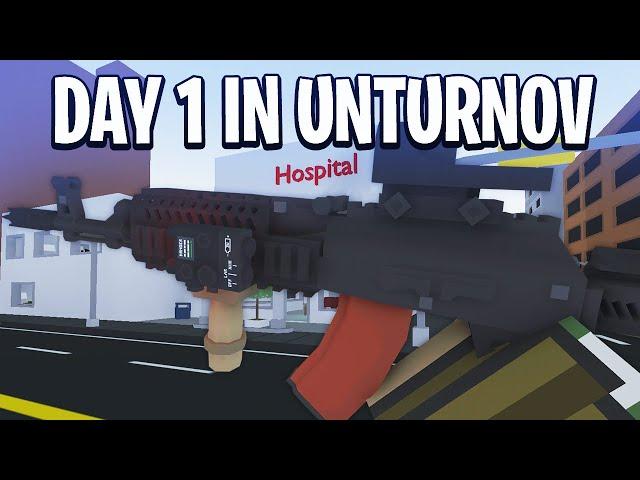 DAY 1 in Escape from UNTURNOV | Modded Unturned