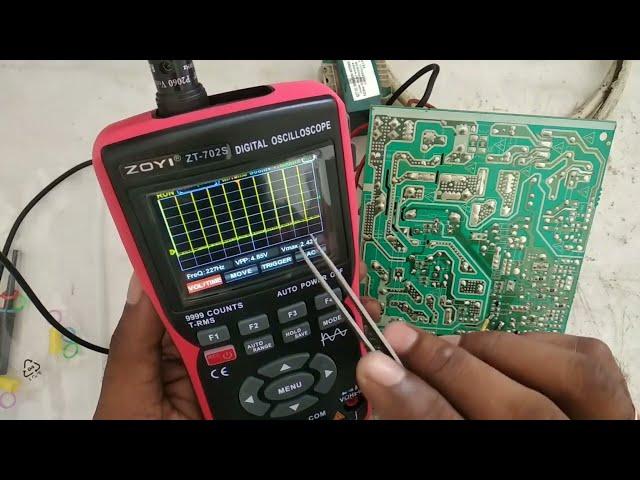 #28, ZOYI ZT 702S multimeter testing with pcb, zoyi 702s oscilloscope how to use.