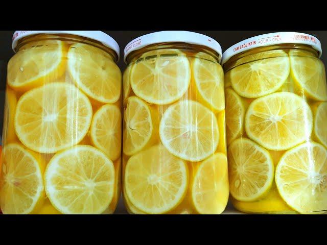 This is how I keep lemons fresh for 1 year without freezing or cooking!!