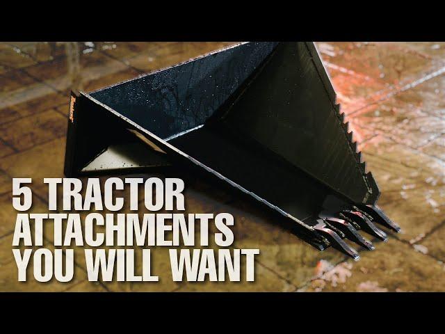 5 Useful Tractor Attachments and their Uses