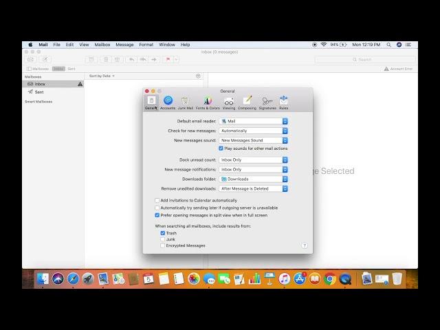 How to add an Email Account to Mac Mail