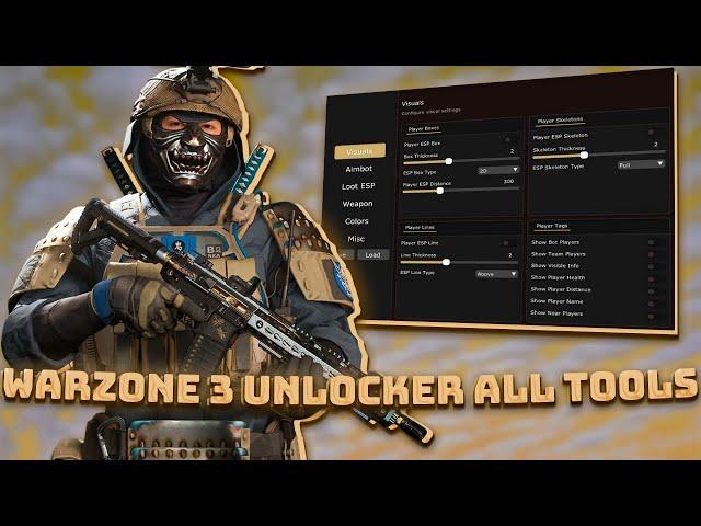 Tutorial How to Unlock all Tools In WARZONE 3 | Best Unlocker For Modern Warfare 3