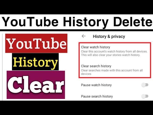 Youtube history delete 2023 || youtube history kaise delete kare || youtube history || Ehsan Tech