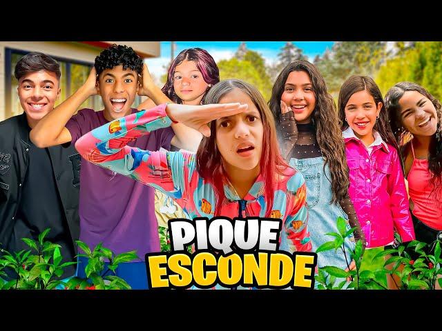 ESCONDE ESCONDE POR LOCALIZAÇÃO AO EXTREMO ((FT IRMÃS PINA, ESTEVÃO, E GABRIEL