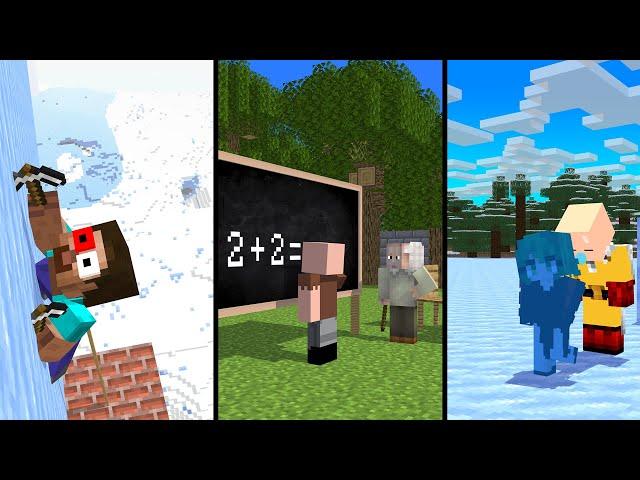 Best of Herobrine San - Minecraft Shorts Animation Season 6