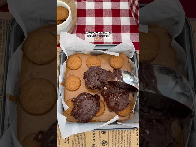 What flavour should I try next? #biscoff #brownie #fudgybrownies #shorts
