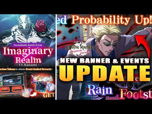 *MAJOR* GLOBAL UPDATE WITH NEW BANNER & 2 EVENTS! (Jujutsu Kaisen Phantom Parade)