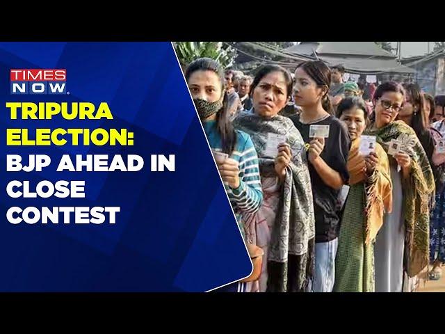 Tripura Election Results 2023 Live Updates: BJP Ahead In Close Contest | BJP-IPFT | English News