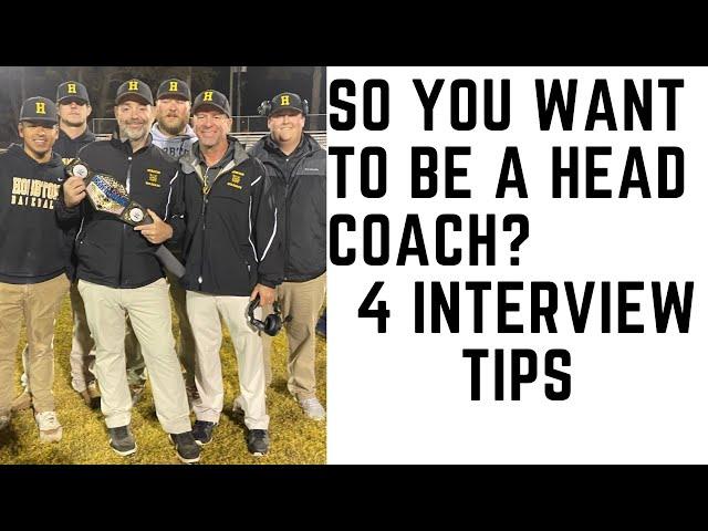 4 Tips For Your 1st HC Interview