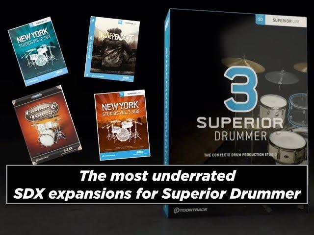 The most underrated SDX expansions for Superior Drummer