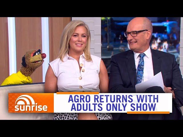 Agro celebrates 30 years with a new adults-only comedy show | Sunrise