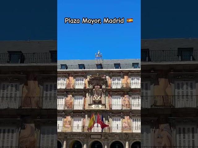 Plaza Mayor, Madrid. #madrid #plazamayor #history #travel #мадрид #spain #испания #путешествия