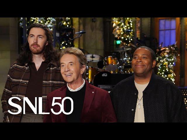 Martin Short and Hozier Want More Decorations for SNL's Christmas Show