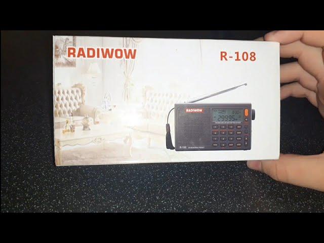 Обзор на радиоприёмник Radiwow R-108